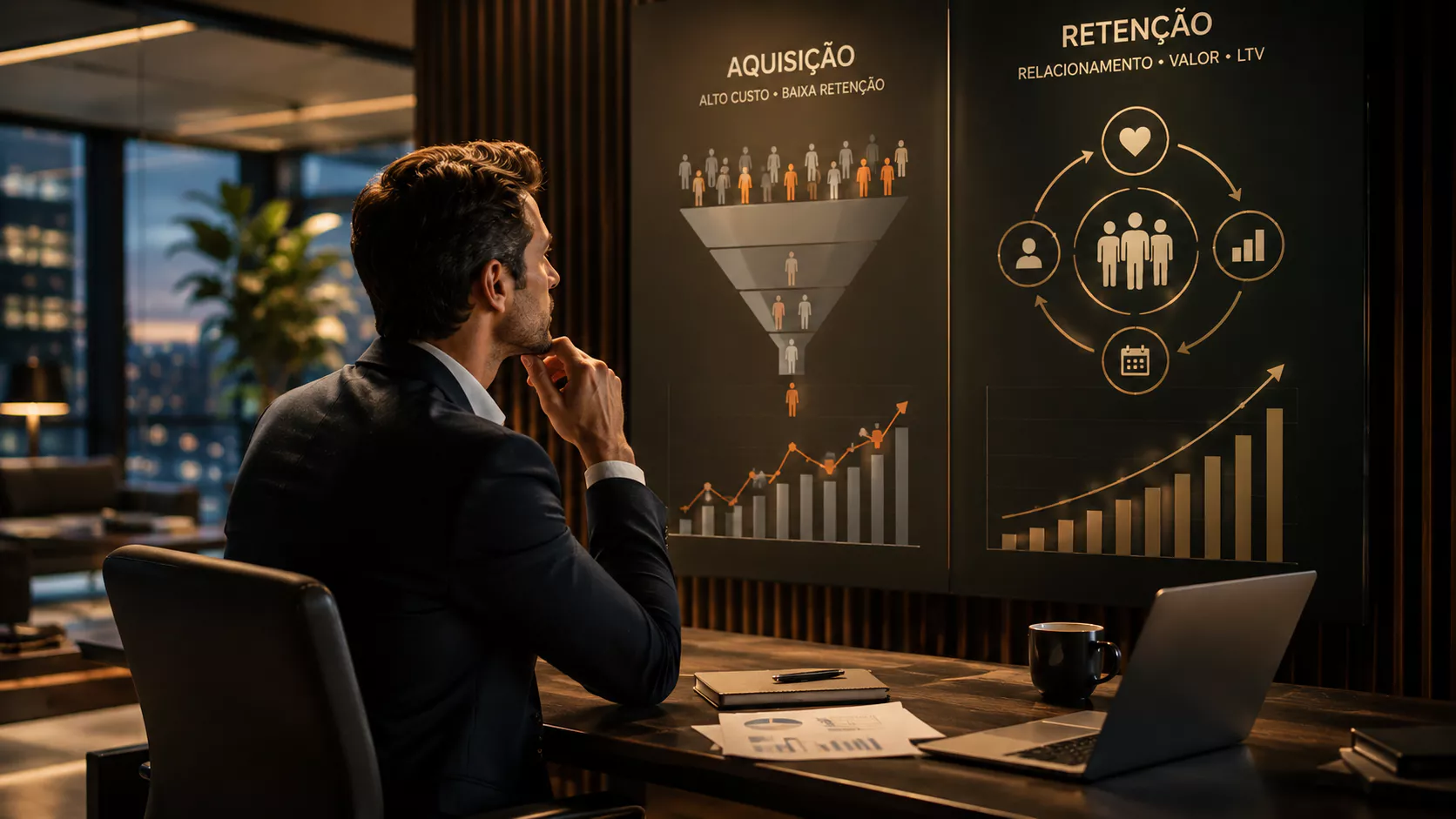 Artigo sobre o custo de conquistar novos clientes todos os dias
