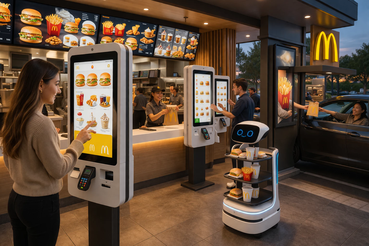 Artigo sobre automação no atendimento ao cliente no McDonald's